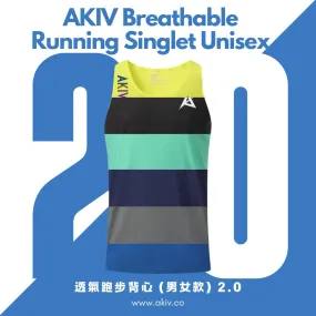 AKIV Breathable Running Singlet Unisex 2.0