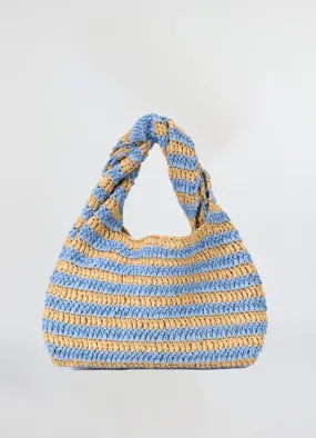 A.L.C. Parker Striped Rafia Bag Rio Desert Palm