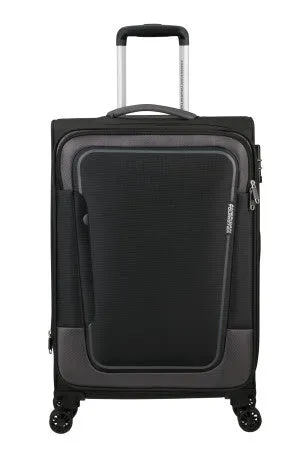 American Tourister Pulsonic 68cm 4-Wheel Medium Expandable Suitcase