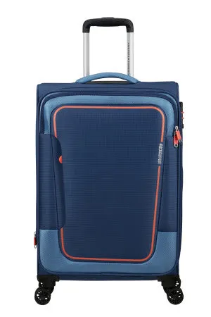 American Tourister Pulsonic 68cm 4-Wheel Medium Expandable Suitcase