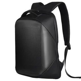 Backpack LED Full-Colour Screen Travel Laptop waterproof bag for bikers and outdoor promotions