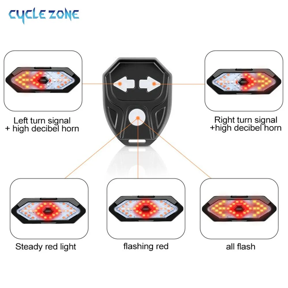 Bicycle Signal Rear Light