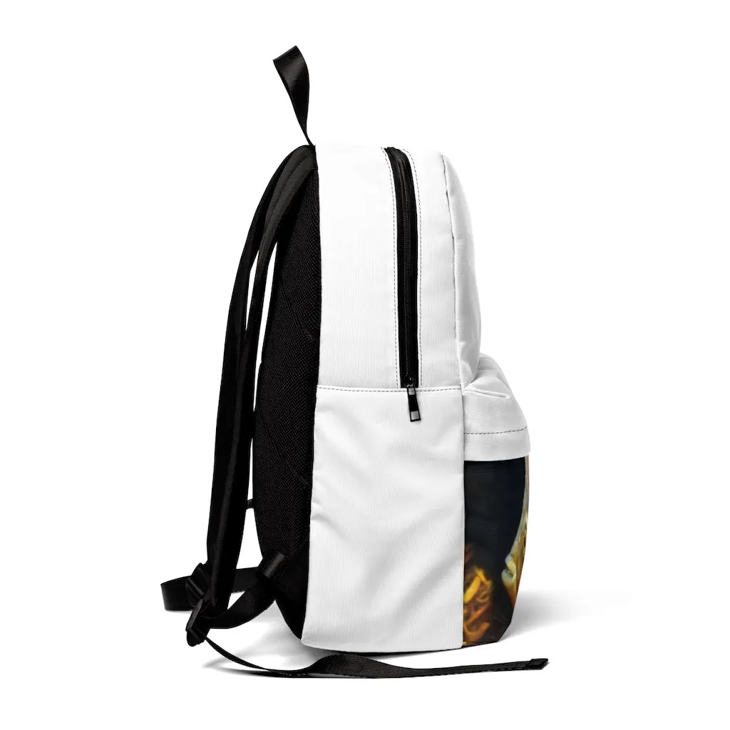 Brown and Orange Fish Unisex Classic Backpack