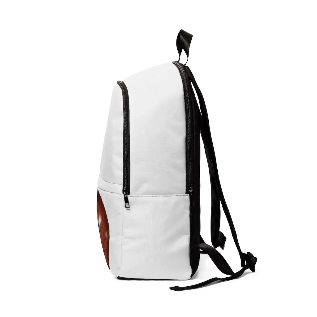 Cat Eyes Unisex Fabric Backpack