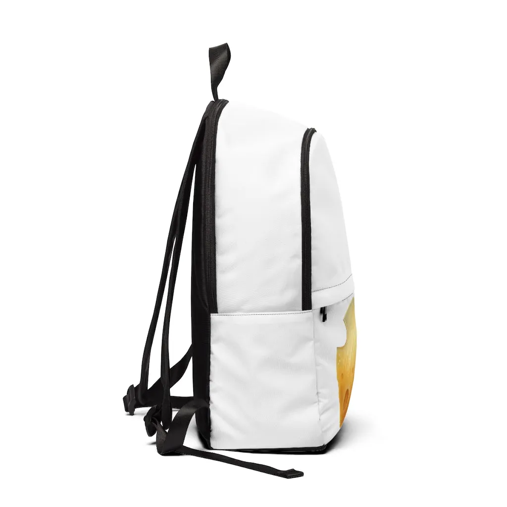 Cheese Unisex Fabric Backpack