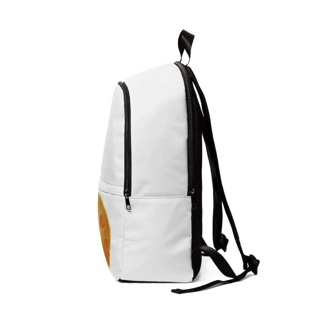 Cheese Unisex Fabric Backpack