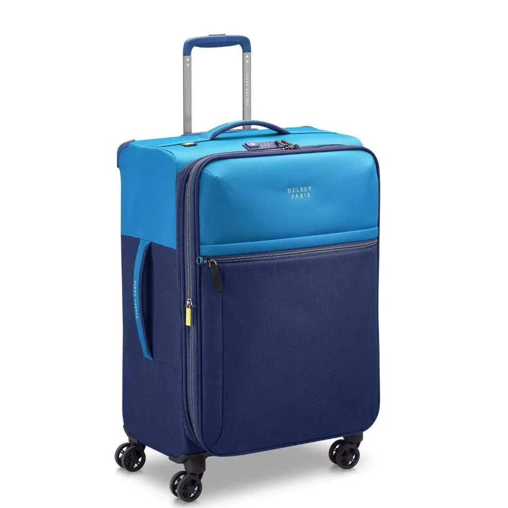 Delsey BROCHANT 3.0 Softsided Luggage Set - Ultramarine Blue