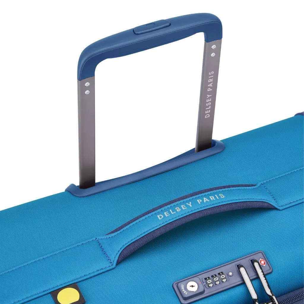 Delsey BROCHANT 3.0 Softsided Luggage Set - Ultramarine Blue