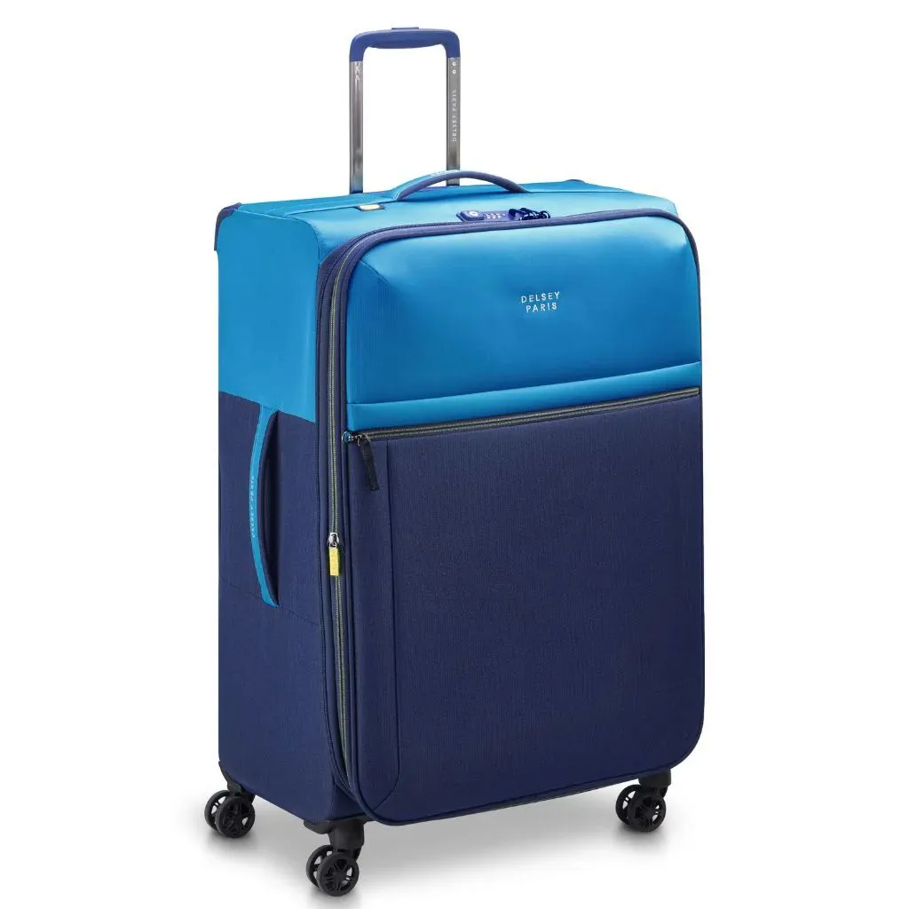 Delsey BROCHANT 3.0 Softsided Luggage Set - Ultramarine Blue