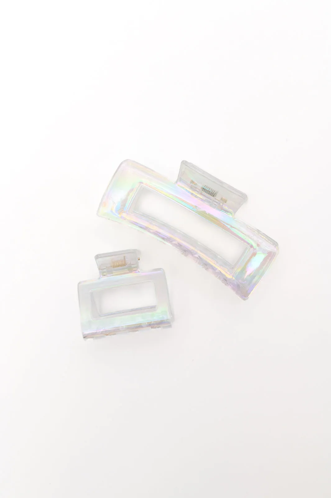 Iridescent Claw Clip 2 Pack