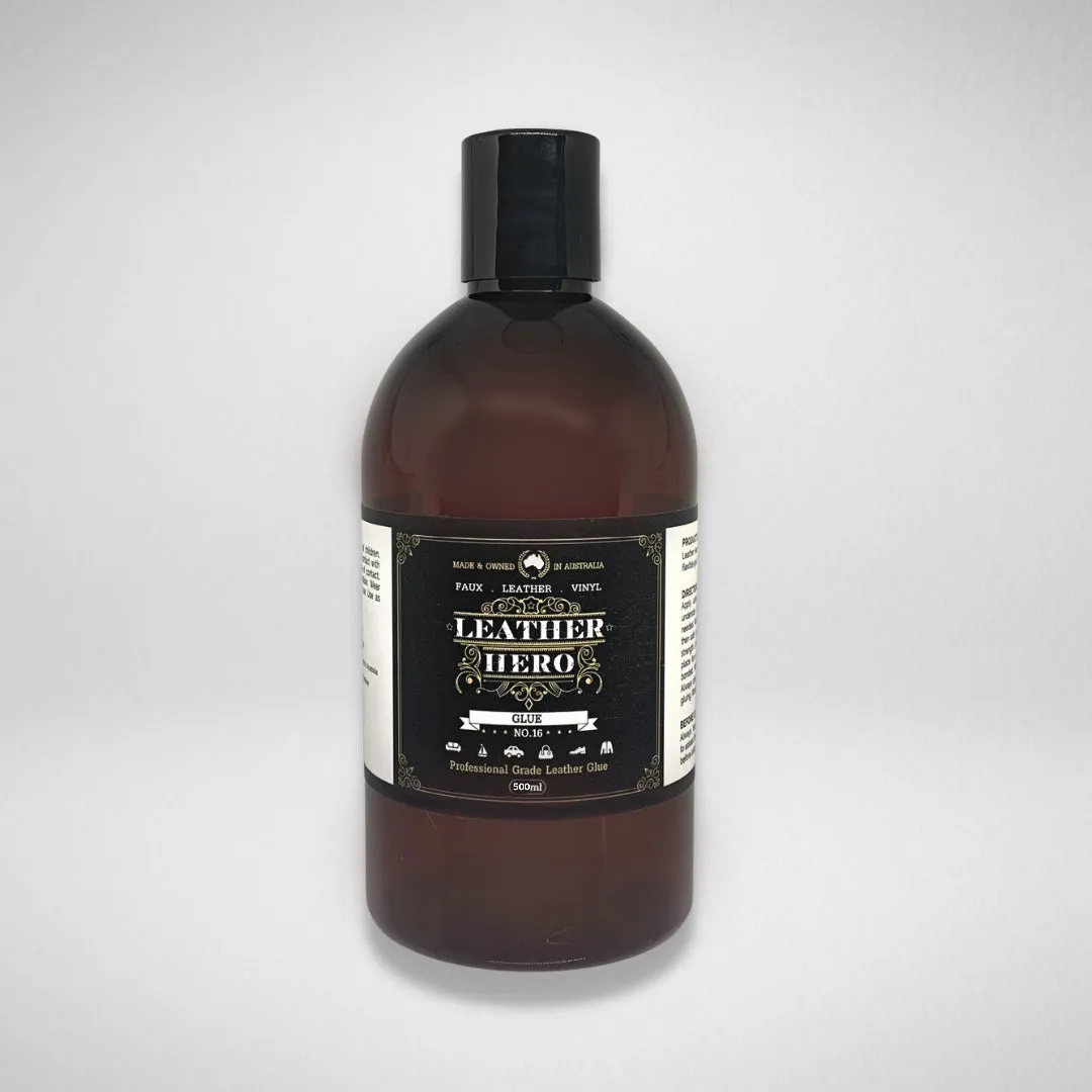 Leather Glue - Super Strong, Fast-Drying, Clear-Setting