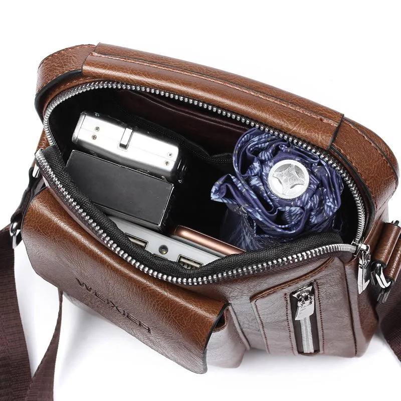 Men's Business Casual Crossbody Bag