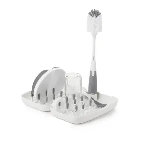 OXO Tot Drying Rack & Bottle Brush - Grey