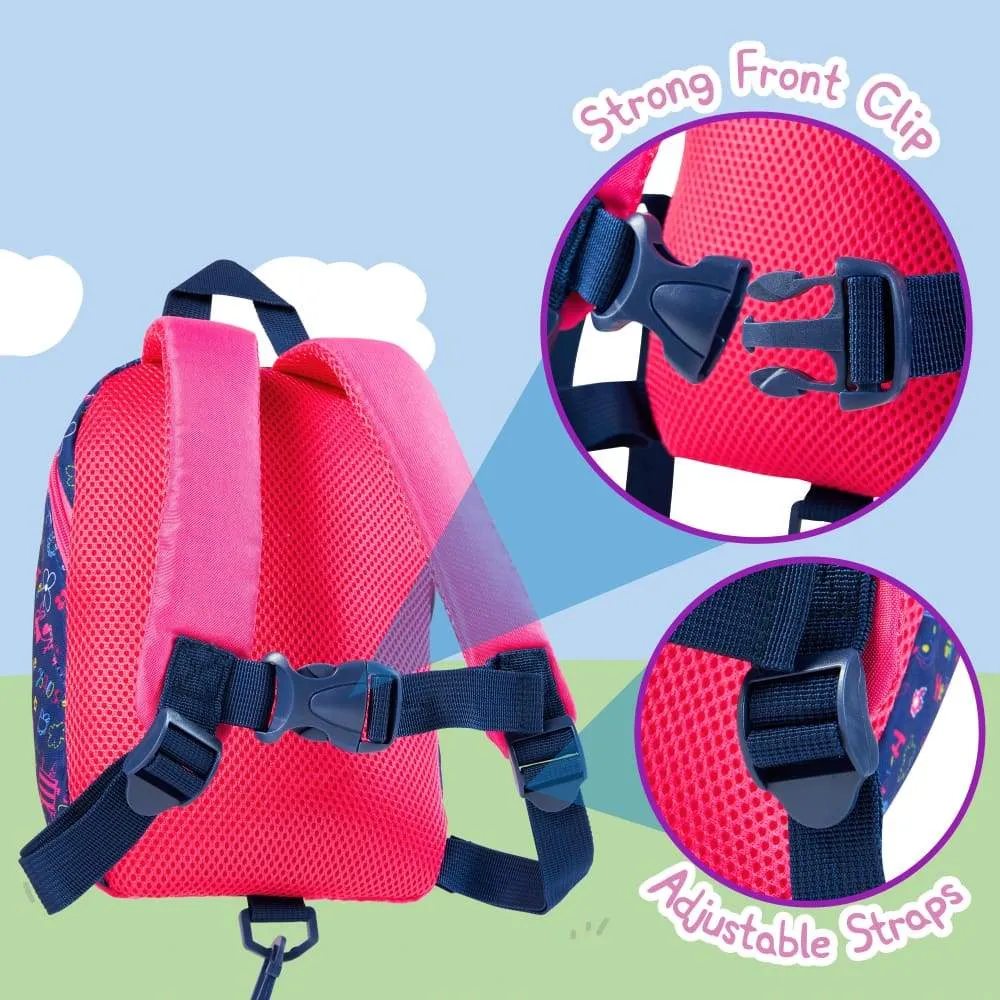 Peppa Pig Backpack with Reins - Safety Reins for Toddlers Girls