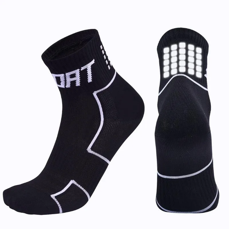 Professional Reflective Cycling Breathable Sports Socks