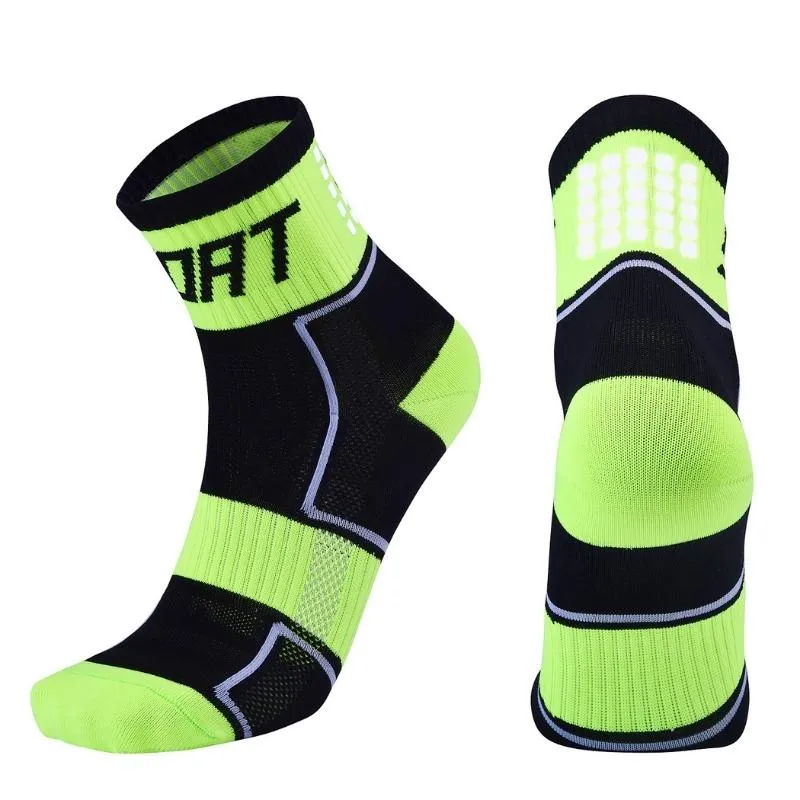 Professional Reflective Cycling Breathable Sports Socks