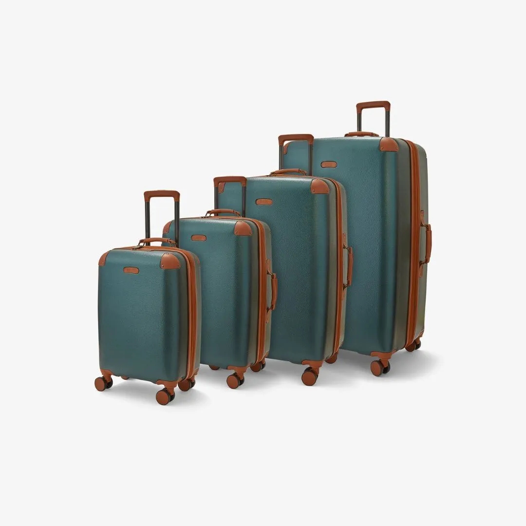 Set of 4 Luggage Suitcase Travel Bag Carry On Hand Cabin Check in Lightweight Expandable Hard-Shell 4 Spinner Wheels Trolley Set