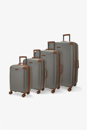 Set of 4 Luggage Suitcase Travel Bag Carry On Hand Cabin Check in Lightweight Expandable Hard-Shell 4 Spinner Wheels Trolley Set