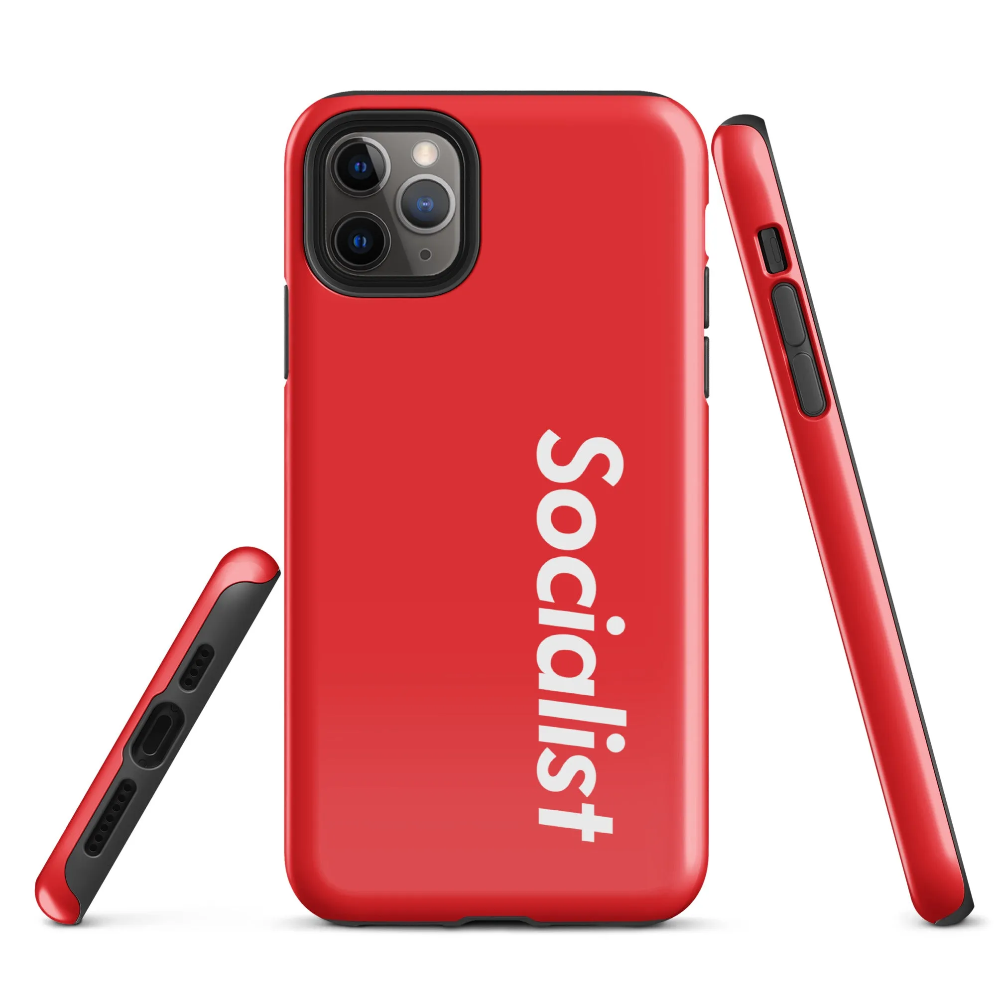 Socialist Tough iPhone Case
