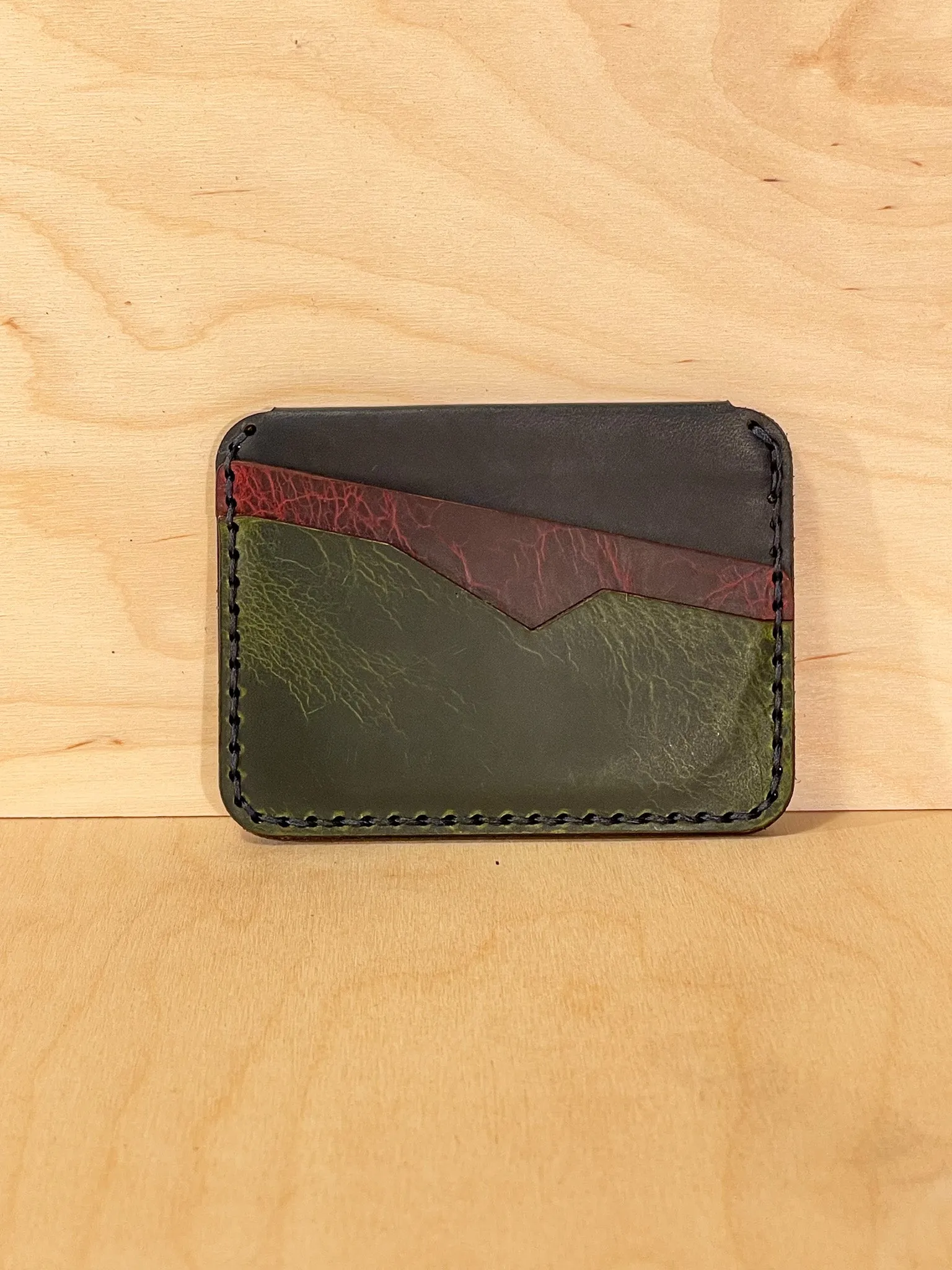 Wrangler Minimalist Leather Wallet OOAK 2